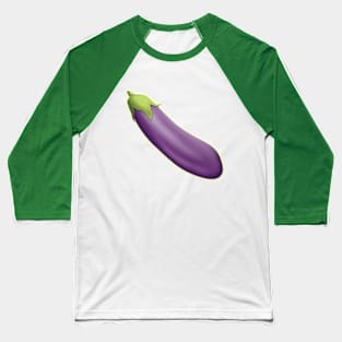 Eggplant Baseball T-Shirt